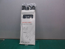Marchpower 3 pack of black charge cables for apple applications