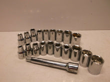 Taiwan 1/4" Socket Set 3/16 - 1/2" / 4 mm - 13 mm & 3" Extension