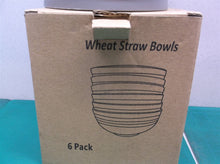 Unbreakable & Lightweight Cereal Bowls Set of 6, Wheat Straw Dinnerware (6 pcs