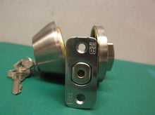 ReliaBilt Stainless Steel Double Cylinder Deadbolt WITH KEYS NO HARDWARE