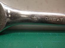 Great Neck 12mm Combination Wrench Metric & C15M Combination Wrench Metric 15 mm