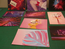 assortment of love wall cards