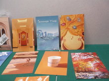 assortment of SCENERY wall cards