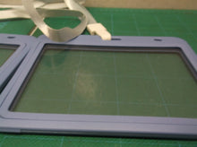 3 vaccine card holders blue/gray