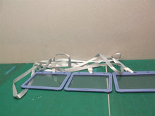3 vaccine card holders blue/gray