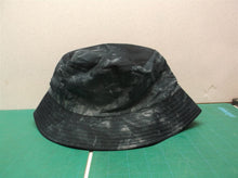 Black Reversible Tie Dye Bucket Hat