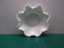 milk glass candy dish