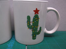 set of 2 marketplace cactus coffee mugs