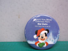Mickey’s Very Merry Christmas Party Button Disney WDW