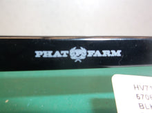 New Phat Farm 710 Men's Black Eyeglass Prescription Frame 54 18 -145