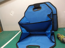 pair of 2 blue collapsible organizers ds1