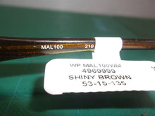 MAL100 Shiny Brown Women's Eyeglass Prescription Frames 53 15 135