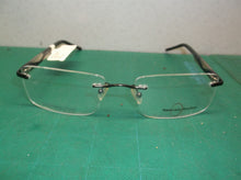 Naturally Rimless NR 345 Gun Prescription Eyeglass Frames 56 18 140