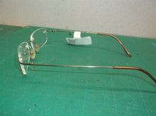 Naturally Rimless NR 104 Champagne Eyeglasses Frames 50 17 135