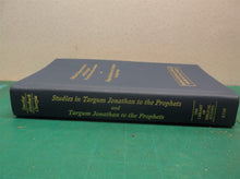 Studies In Targum Jonathan Prophets By Churgin, Pinkhos (1983 Hardcover)