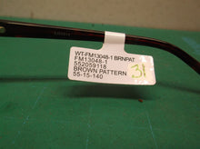 Designer Looks For Less FM13048-1 Brown Pattern Womens Eyeglass Frames 55 15 140