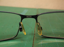 Randy Jackson 1015 Black Blue Eyeglass Frame 55 16 145