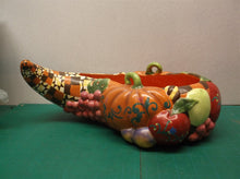 Jim Shore Heartwood Creek cornucopia dish