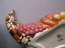 Jim Shore Heartwood Creek cornucopia dish