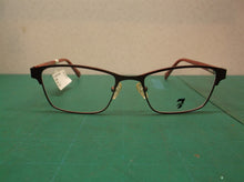 7 For All Mankind Eyeglass Frames Golden Gate Burgundy 52-18-145