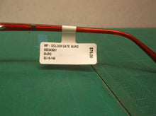 7 For All Mankind Eyeglass Frames Golden Gate Burgundy 52-18-145