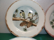 Set of 4 8" decorative use only bird themed plates ds1