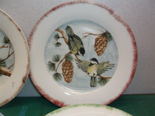 Set of 4 8" decorative use only bird themed plates ds1