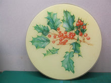 Tuftop 12" Round Holly Design Cutting Board ds1