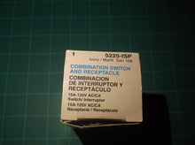 New Leviton Combination Light Switch and Outlet Receptacle 5225-ISP ds1