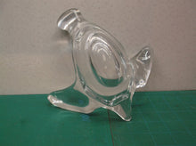 Clear Crystal Art Glass Flying Bird Trinket Candy Dish Bowl ds1