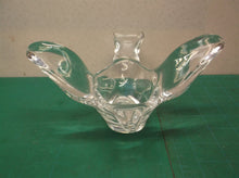 Clear Crystal Art Glass Flying Bird Trinket Candy Dish Bowl ds1