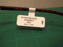 America USA Made MU206 Red Eyeglass Frames 52-17-140