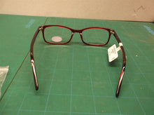 America USA Made MU206 Red Eyeglass Frames 52-17-140
