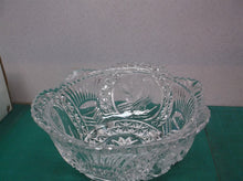 Vintage 7.25 crystal candy dish ds1