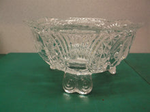 Vintage 7.25 crystal candy dish ds1