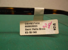 Oscar De La Renta 837 Semi Matte Brown Tortoise Eyeglasses Frames 53-18-140