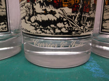 3 Currier and Ives 1981 Frozen Up Arby's Collectible Drinking Glass ds1