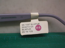 Skechers SK 1587 BLKPUR Black Purple Eyeglass Frames 45-16-125