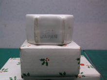 set of 4 christmas train themed napkin rings made in japan