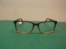 Oscar De La Renta Brown Horn Gradient Eyeglass Frames 54-17-140
