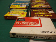 Lot of assorted staples
