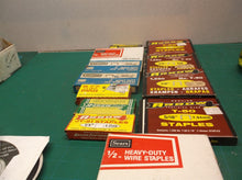 Lot of assorted staples