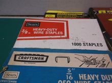 Lot of assorted staples