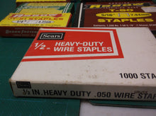 Lot of assorted staples