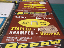 Lot of assorted staples