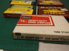 Lot of assorted staples