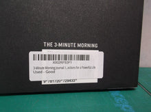 The 3-Minute Morning Journal: Intentions & Reflections for a Powerful Life