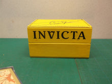 INVICTA BOX Yellow Classic Men's Watch Box 6" x 4.5" x 3.5" no watch pillow ds1