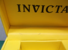 INVICTA BOX Yellow Classic Men's Watch Box 6" x 4.5" x 3.5" no watch pillow ds1