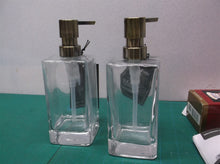 bliss jolly glass dispenser sanitizer set of 2